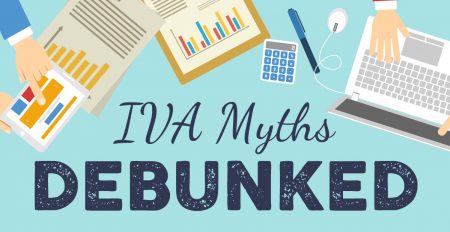 IVA Myths infographic header.